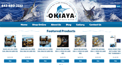 Desktop Screenshot of okiaya.com