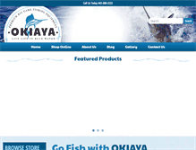 Tablet Screenshot of okiaya.com